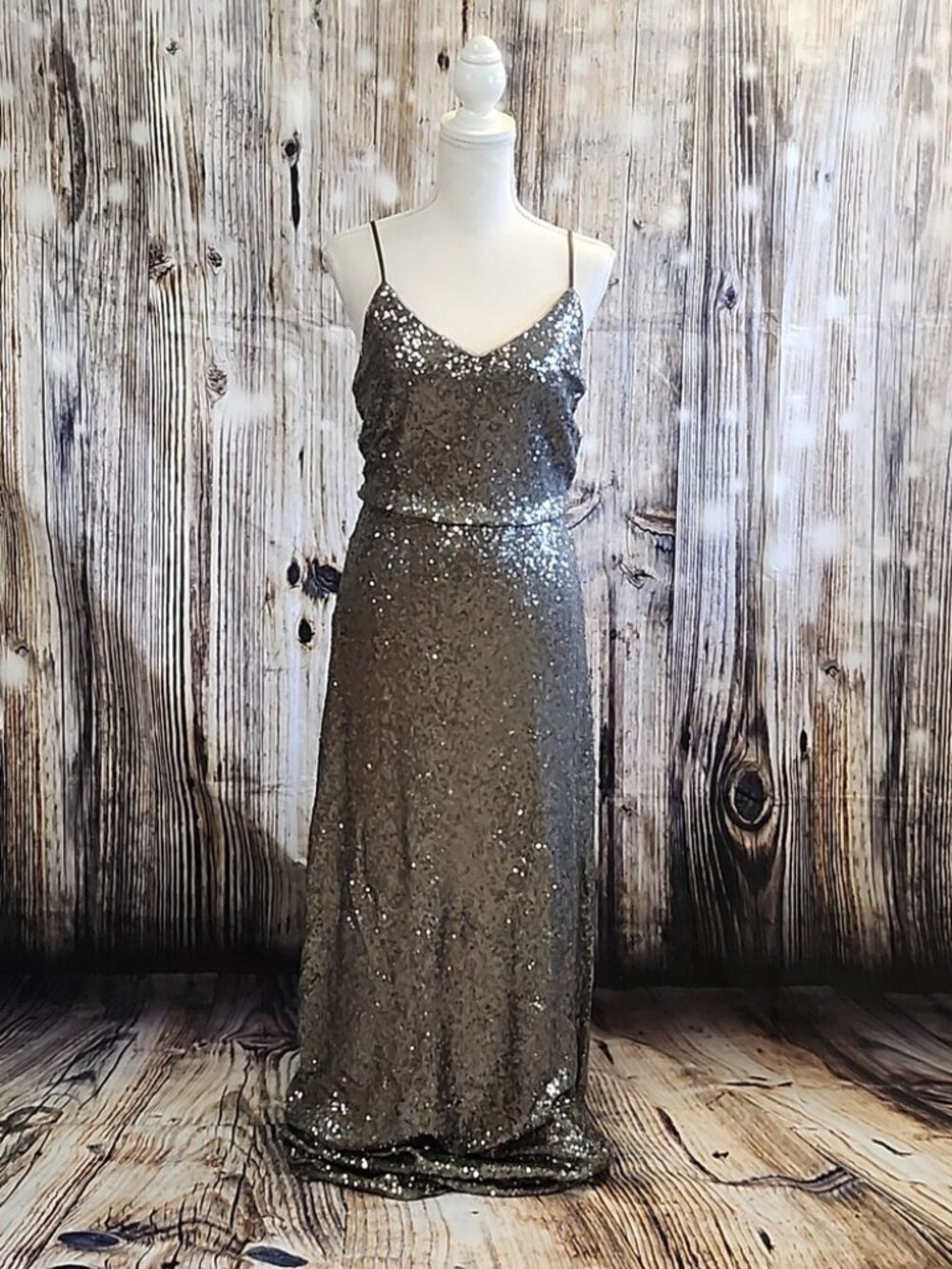 Jenny Yoo Sequin Formal Dress